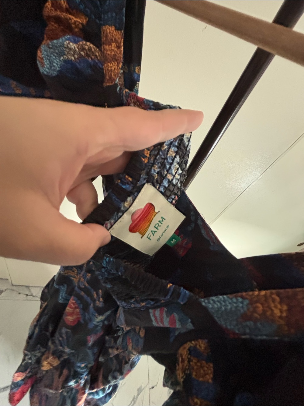 Farm Rio x Anthropologie Puff Sleeve Maxi Dress - Picture 6 of 6